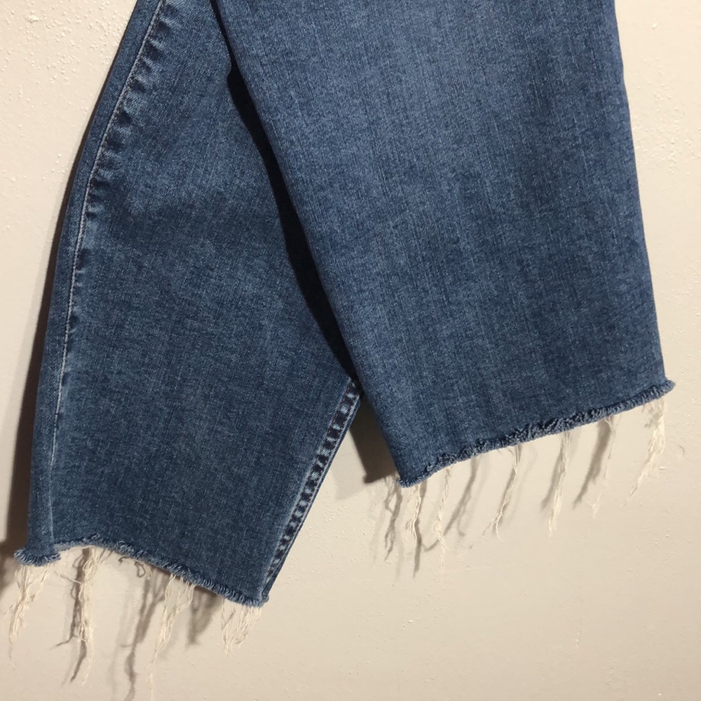 J. CREW | Vintage Straight Button Fly Raw Hem Denim Blue Jeans size 29 - Picture 7 of 14